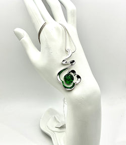 Kelly Green Stone Pendant
