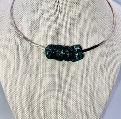 Teal Blue Beads